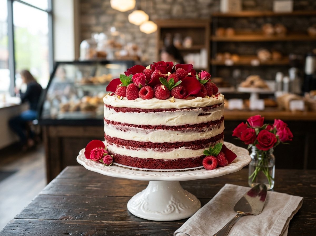 Crimson Red Velvet Rose